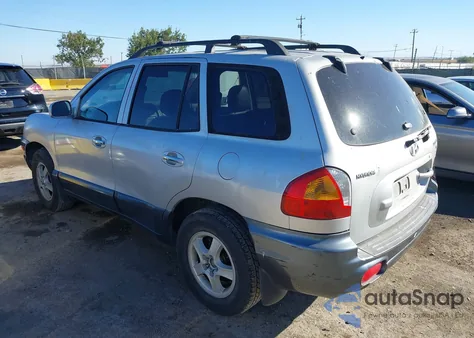 2002 Hyundai Santa Fe Gls/Lx from USA, damaged, VIN KM8SC13D02U164618